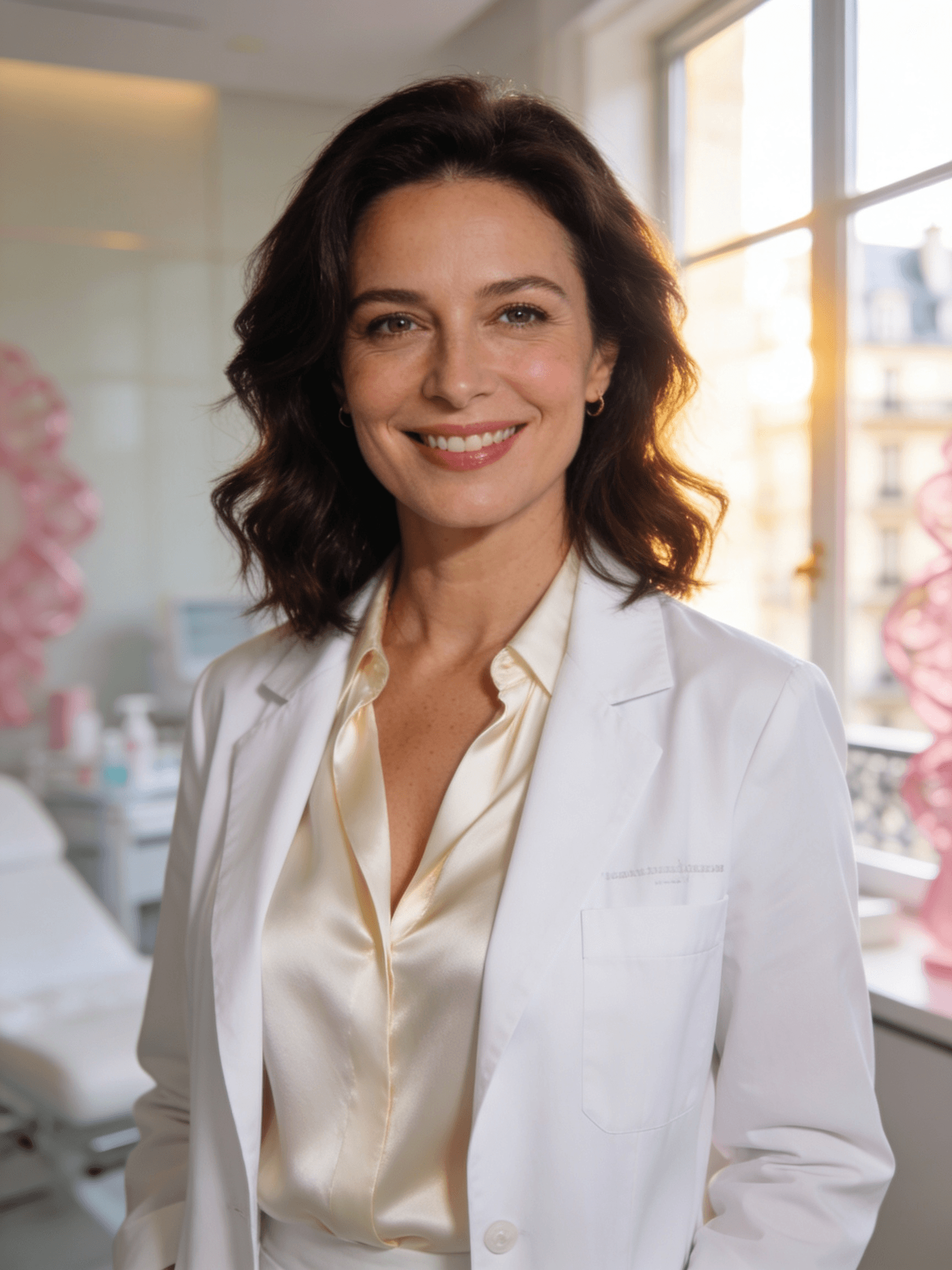 Dr. Élise Dupont, chirurgienne esthétique