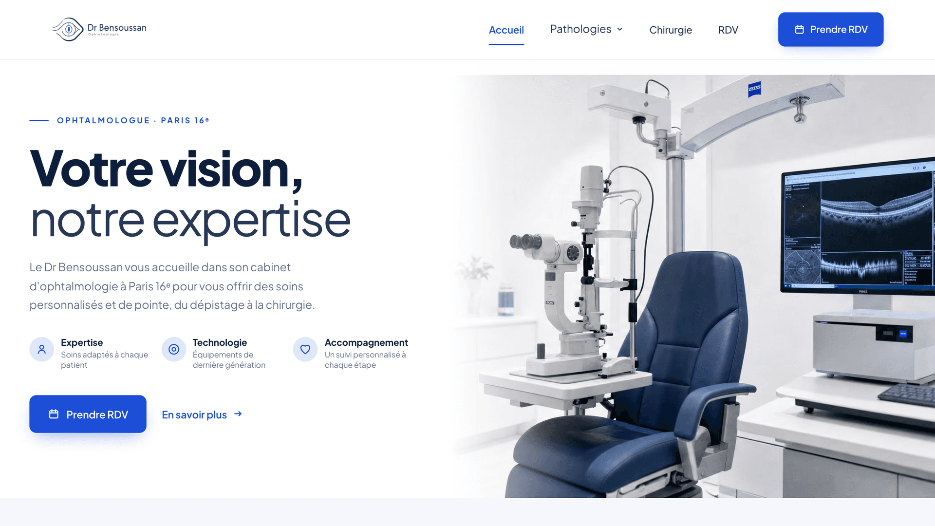 Dr Bensoussan · Ophtalmo — Ophtalmologie