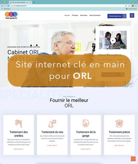 creation site internet pour orl