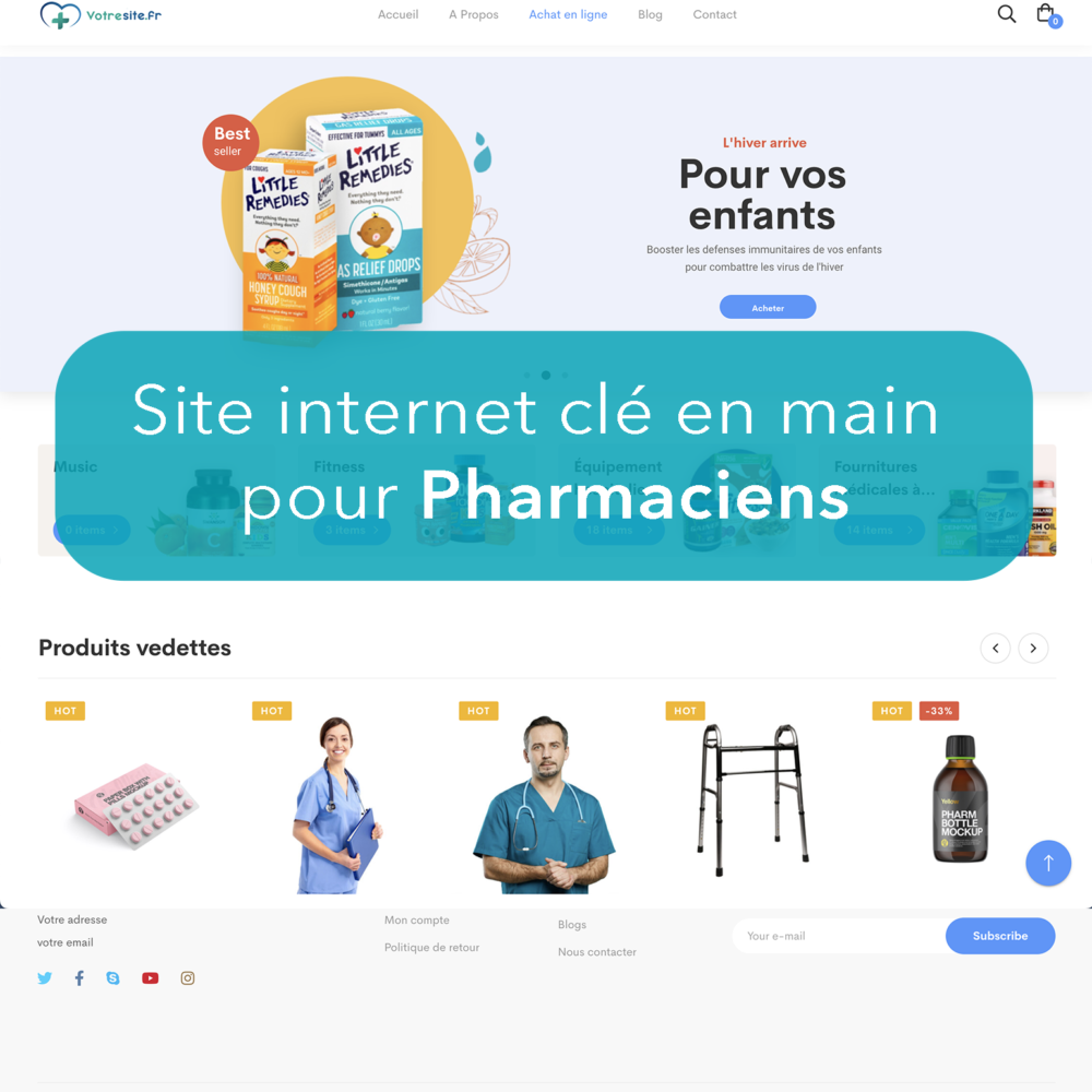 site pour pharmaciens